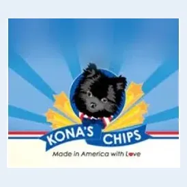 Kona's Chips brand logo for konaschips.com