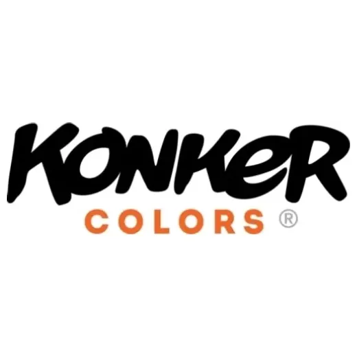 Konker brand logo for konkercolors.com