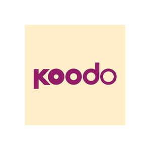 Koodo Mobile brand logo for koodomobile.com