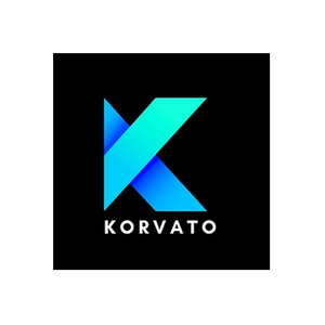 Korvato brand logo for korvato.com