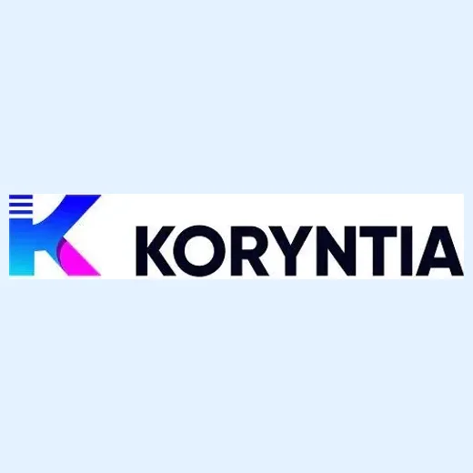 Koryntia brand logo for koryntia.finance