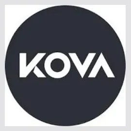 Kova brand logo for kovablades.com