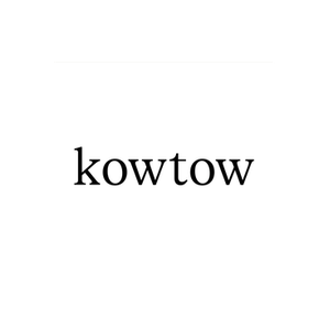 Kowtow brand logo for au.kowtowclothing.com