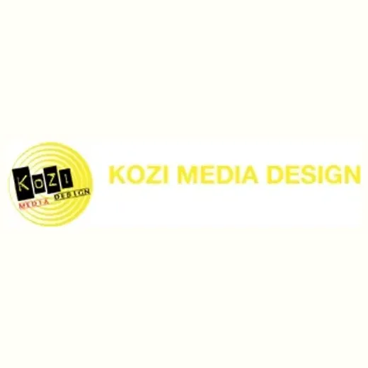 Kozi Media Design brand logo for kozimediadesign.com