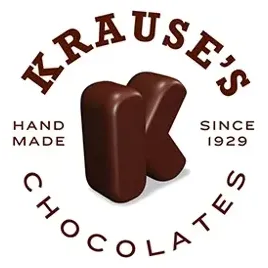 Krause's Chocolates brand logo for krauseschocolates.com