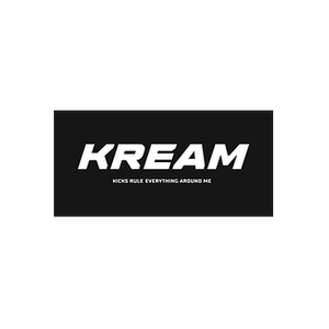 KREAM brand logo for kream.co.kr