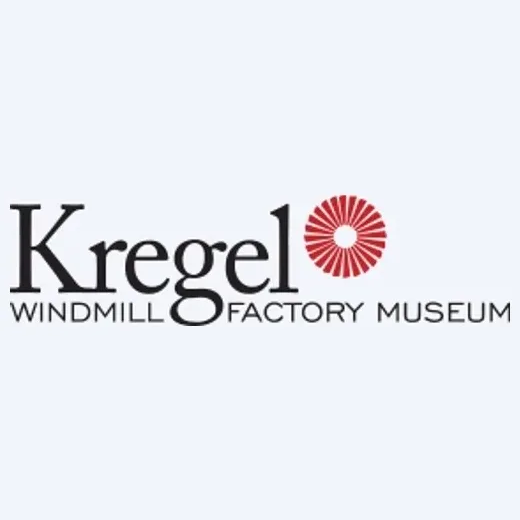 Kregel Windmill Factory Museum brand logo for kregelwindmillfactorymuseum.org
