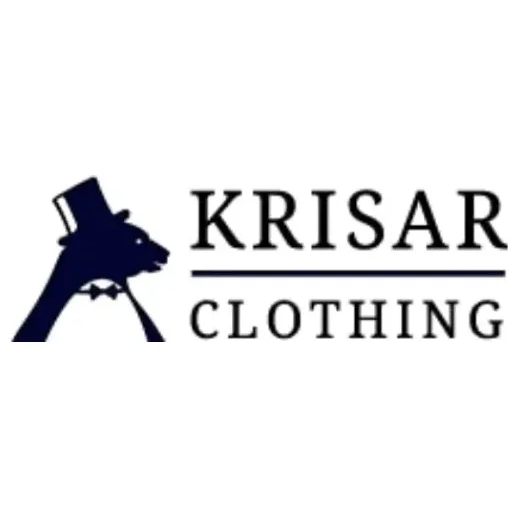 Krisar Clothing brand logo for krisarclothing.com