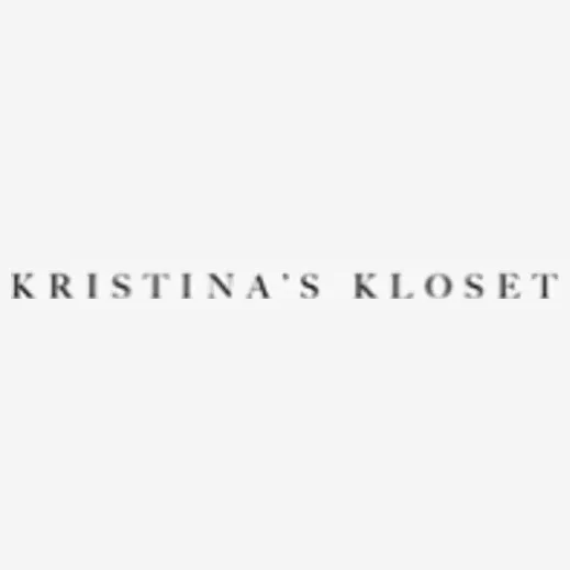 kristinaskloset brand logo for kristinaskloset.com
