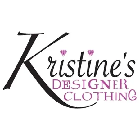 Kristine's Designer Clothing brand logo for kristinesdesignerclothing.com