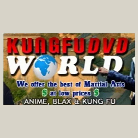 kungfudvdworld brand logo for kungfudvdworld.com