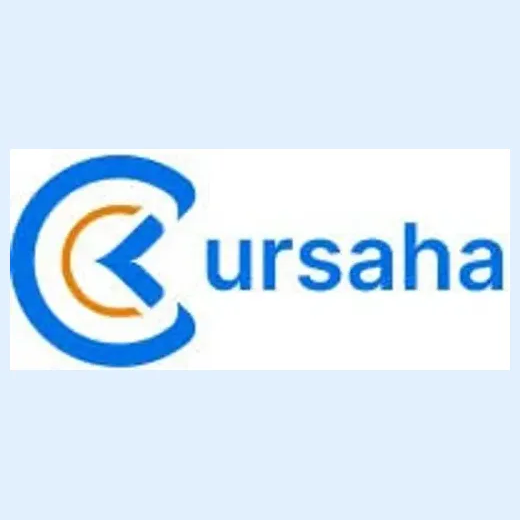 Kursaha brand logo for kursaha.com