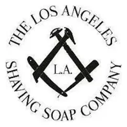 L.A. Shaving Soap Company brand logo for lashavingsoap.com