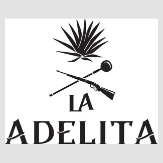 La Adelita Tequila brand logo for laadelitatequila.com