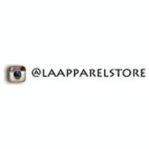 LA Apparel Store brand logo for laapparelstore.com