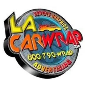 LA Car Wrap brand logo for lacarwrap.com