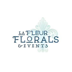 La Fleur Florals & Events brand logo for lafleurfloralsandevents.com