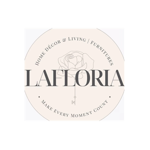 La Floria brand logo for lafloriahomedecor.com