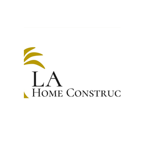 LA Home Construction brand logo for lahomeconstruction.com