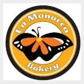 La Monarca Bakery brand logo for lamonarcabakery.com