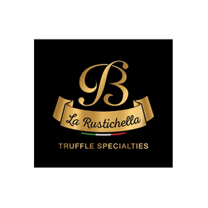 La Rustichella Tartufi brand logo for larustichellatruffles.com