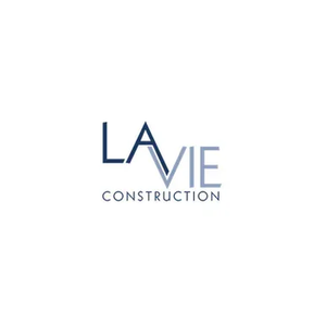 La Vie Construction brand logo for lavieconstruction.com