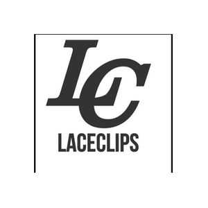Lace Clips brand logo for laceclips.com