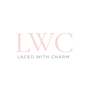 Laced with Charm brand logo for lacedwithcharm.com