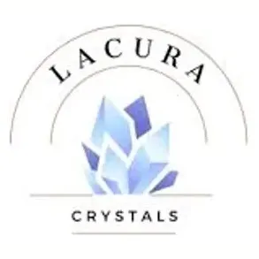 lacuracrystals brand logo for lacuracrystals.com