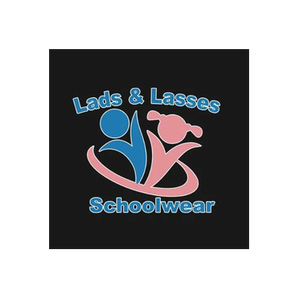Lads & Lasses brand logo for ladsandlassesschoolwear.co.uk