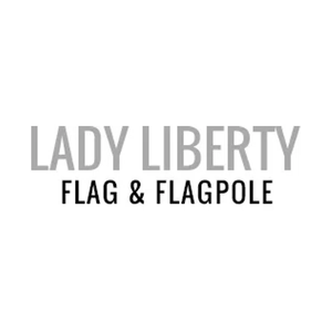 Lady Liberty Flag & Flagpole brand logo for ladylibertyflag.com