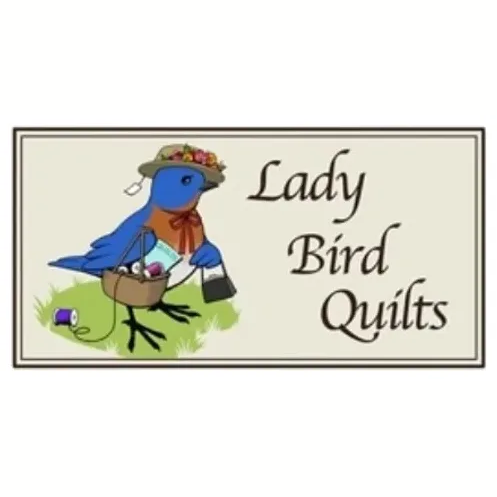 ladybirdquilts brand logo for ladybirdquilts.com