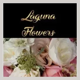 Laguna Flowers brand logo for lagunaflowers.net