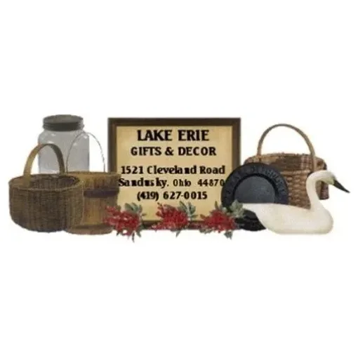 Lake Erie Gifts & Decor brand logo for lakeeriegiftsdecor.com