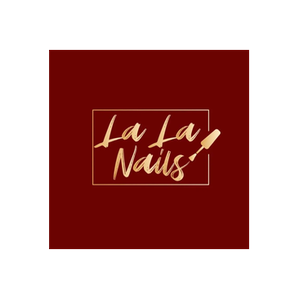 LaLa Nails brand logo for lalanailsknoxville.com