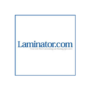 Laminator brand logo for laminator.com