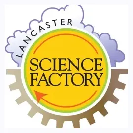 Lancaster Science Factory brand logo for lancastersciencefactory.org