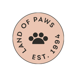 Land of Paws brand logo for landofpaws.com