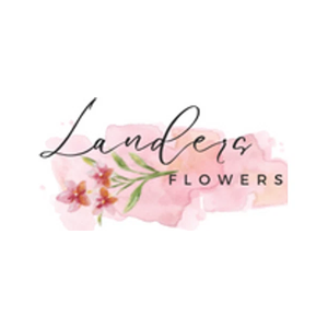 landersflowers brand logo for landersflowers.com