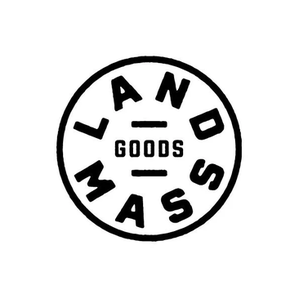 Landmass brand logo for landmassgoods.com