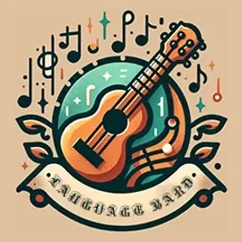 languagebard brand logo for languagebard.com