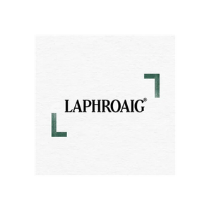 Laphroaig brand logo for laphroaig.com