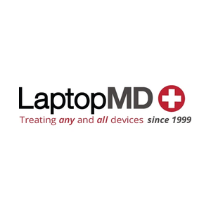 LaptopMD brand logo for laptopmd.com