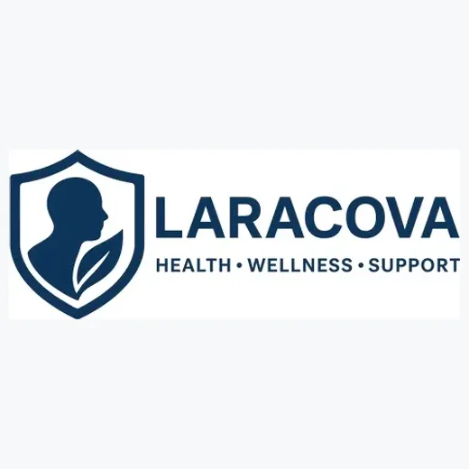 laracova brand logo for laracova.com