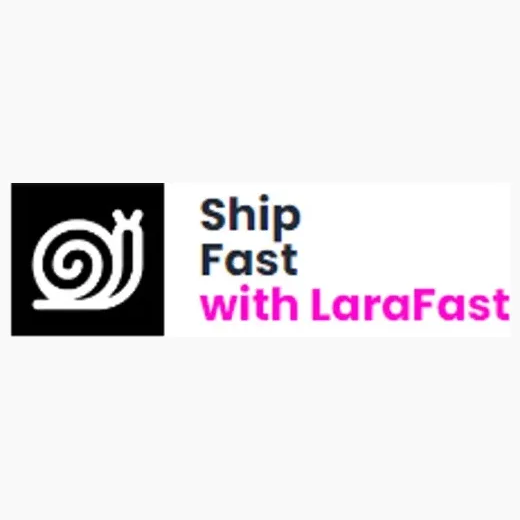 Larafast brand logo for larafast.com