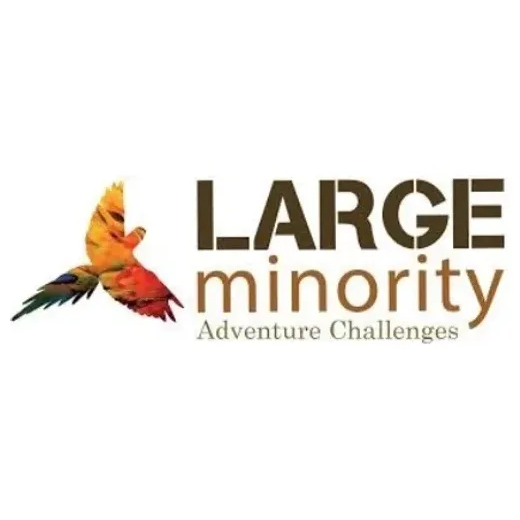 Large Minority brand logo for largeminority.travel