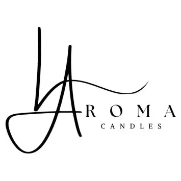 laromacandle brand logo for laromacandle.com