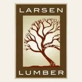 Larsen Lumber brand logo for larsenlumber.com