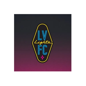 Las Vegas Lights FC brand logo for lasvegaslightsfc.com