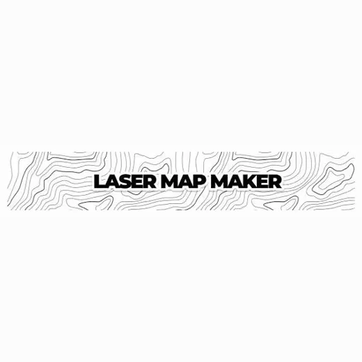 Laser Map Maker brand logo for lasermapmaker.com
